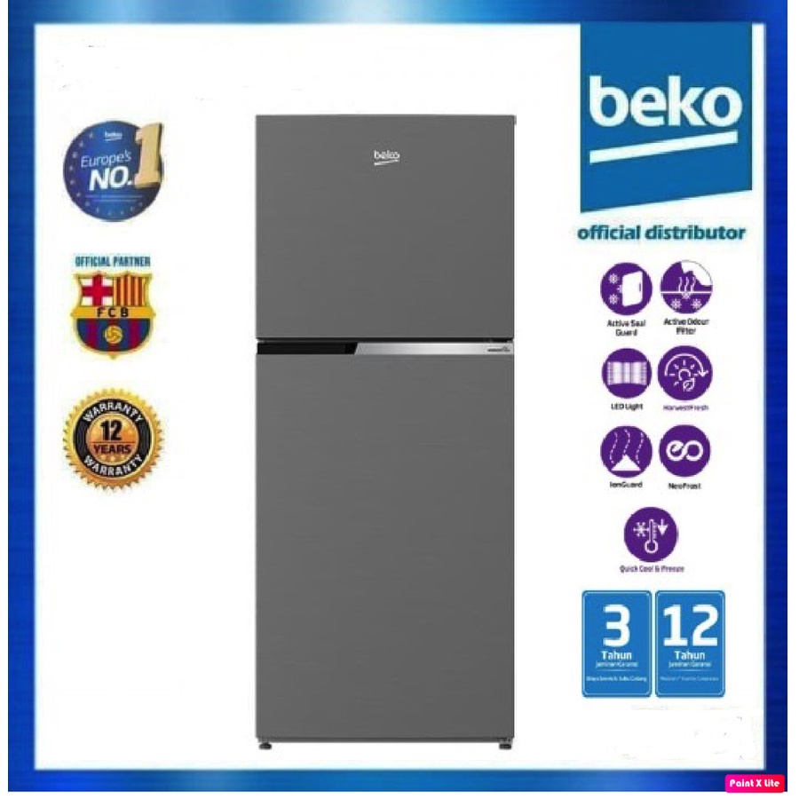 BEKO KULKAS INVERTER 370L RDNT371I50S