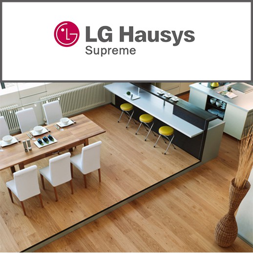 Lantai vinyl LG HAUSYS SUPREME / Lantai motif kayu