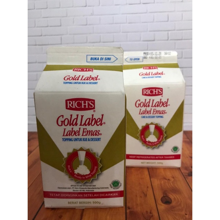 

Krim- Richs Gold Label Whipping Cream -Krim.
