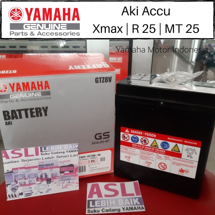 Aki Accu Yamaha R25 | MT 25 | Xmax