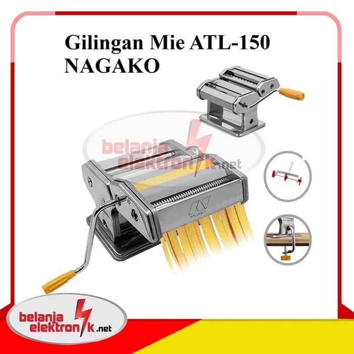 Terhot Pasta Maker Gilingan Mie Atlas Nagako Atl-150 Terbagus