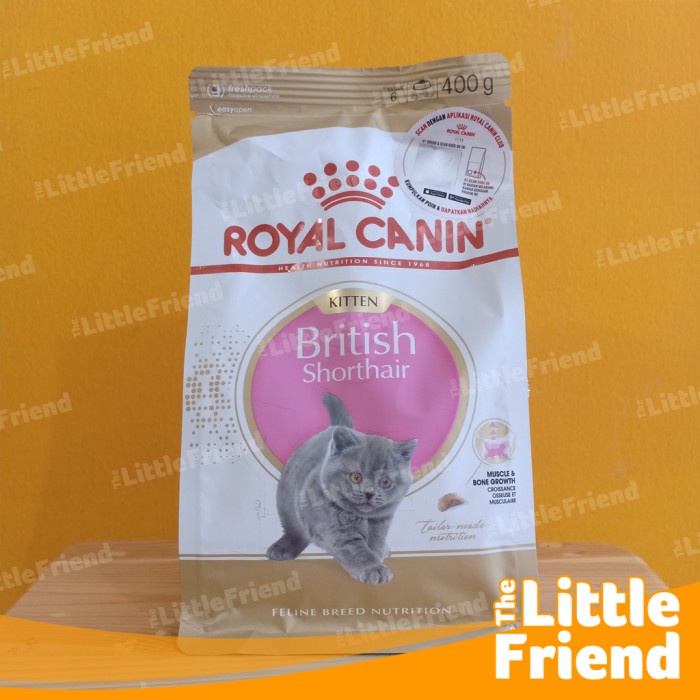 Royal Canin British Shorthair Kitten 400gram - Dry Food Makanan Kucing