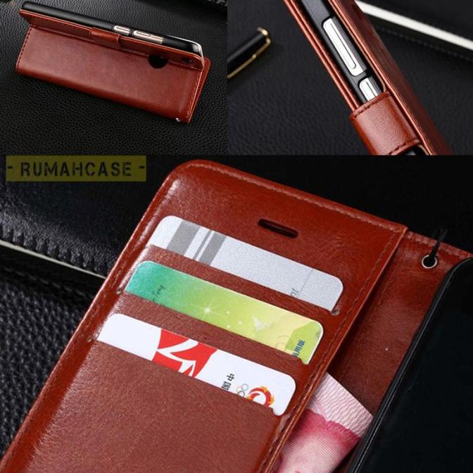 Xiaomi MIA1 MI5X - Flip Cover Wallet Case Casing Dompet hp MI A1 5X Diminati Banget