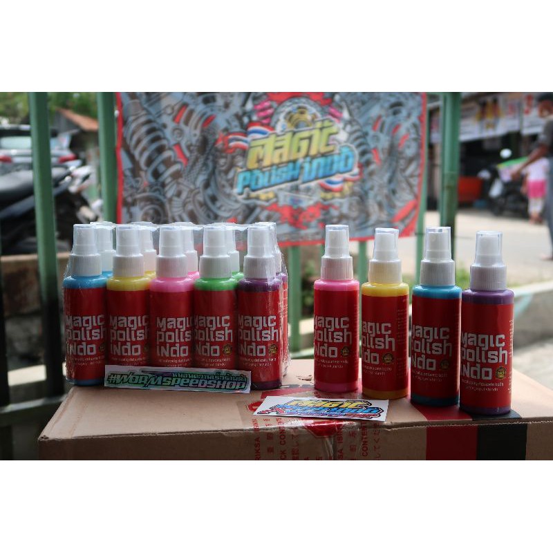 Magic Polish Indo Pengkilat Body Halus Motor Mobil