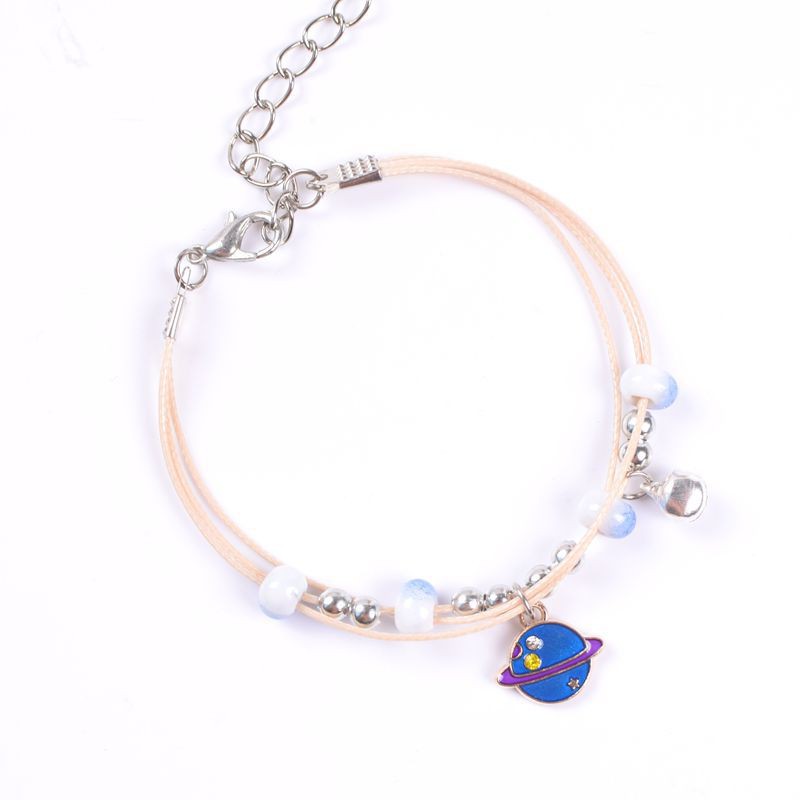 Gelang couple Daisy etnik bead Tali persahabatan Braided Bracelet/Friendship Adjustable Fashion Aksesoris-M