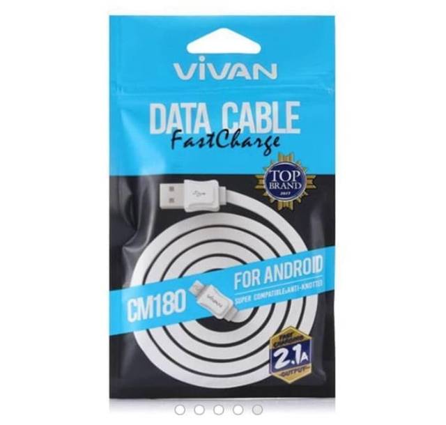 Kabel data VIVAN CM 180 micro usb original