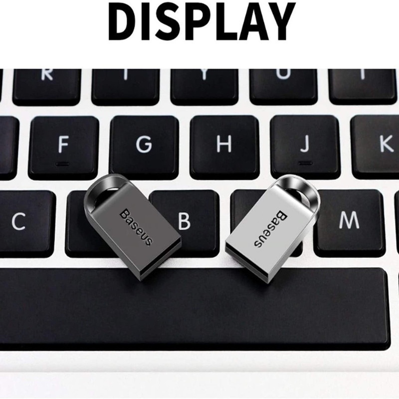 Baseus Flash Disk USB 2.0 2TB Bahan Metal Anti Air portable