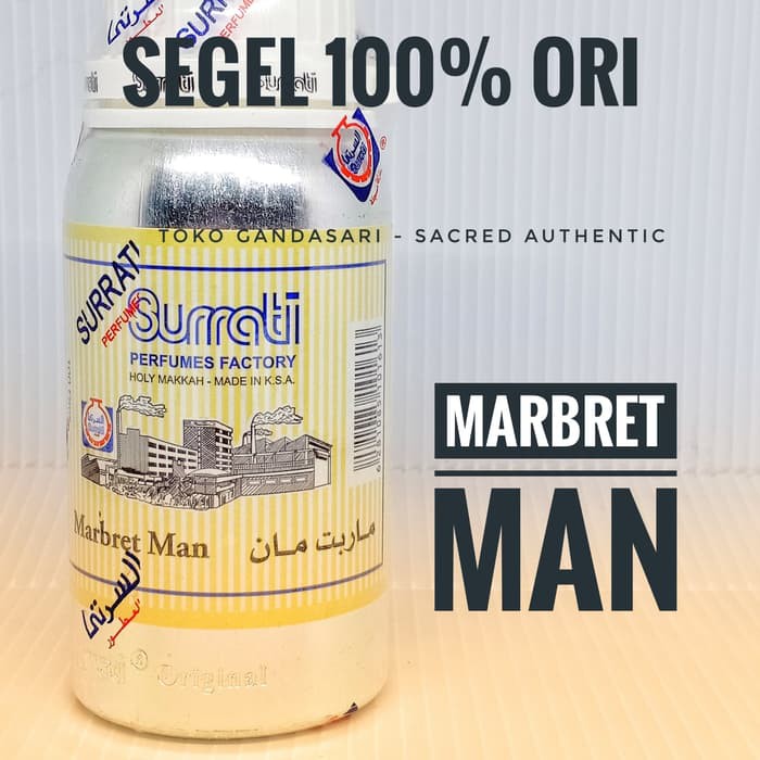 SURRATI MARBRETMEN 100 gr ml marbit man marbetmen surrati arab wangi