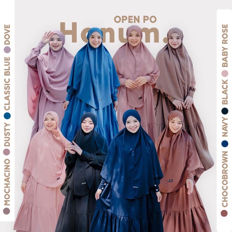Gamis Hanum set by Azda