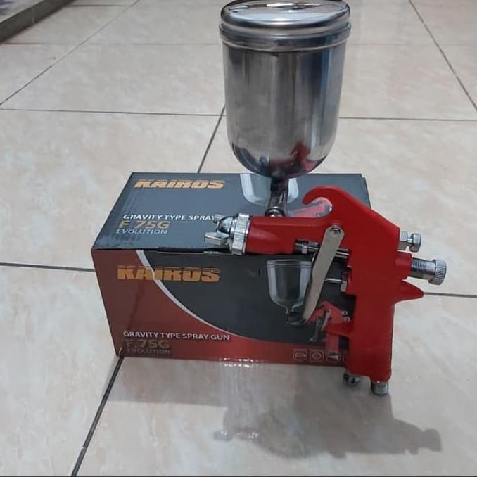 SprayGun F75 G / Spray Gun F75 Tabung atas / Spray Gun F75G 400mll