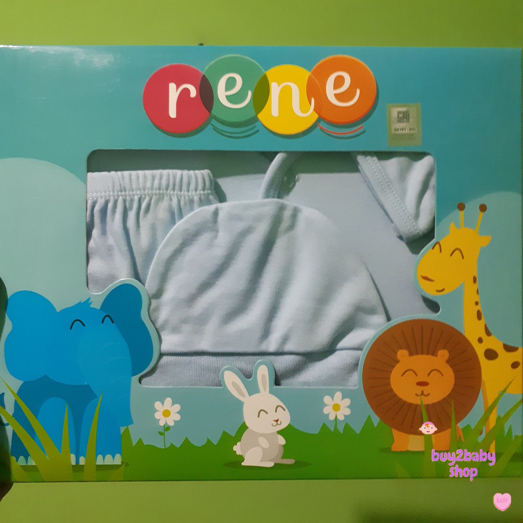 Baju bayi set baby RENE, Chiko Miko Pas untuk kado