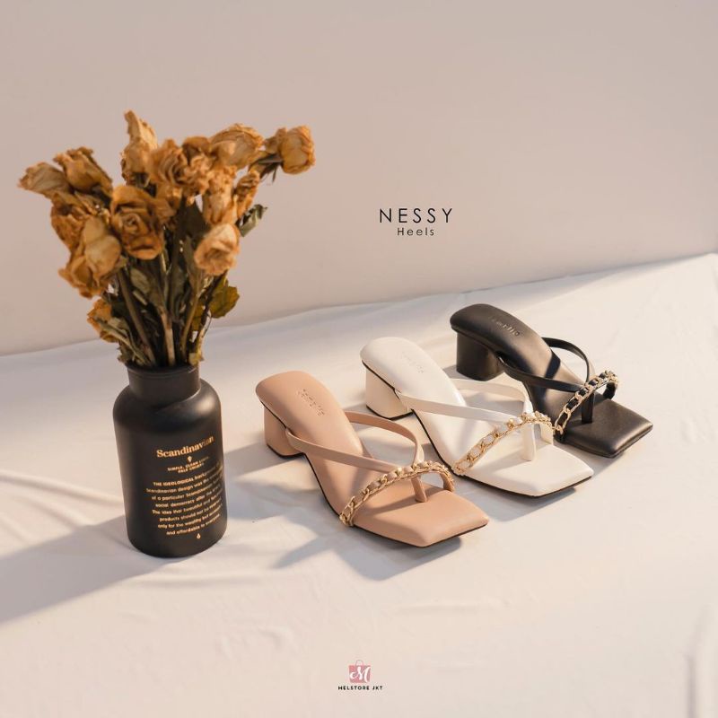 Sandal Wanita NEESY HEELS Original by DAMELIA MELSTORE JKT