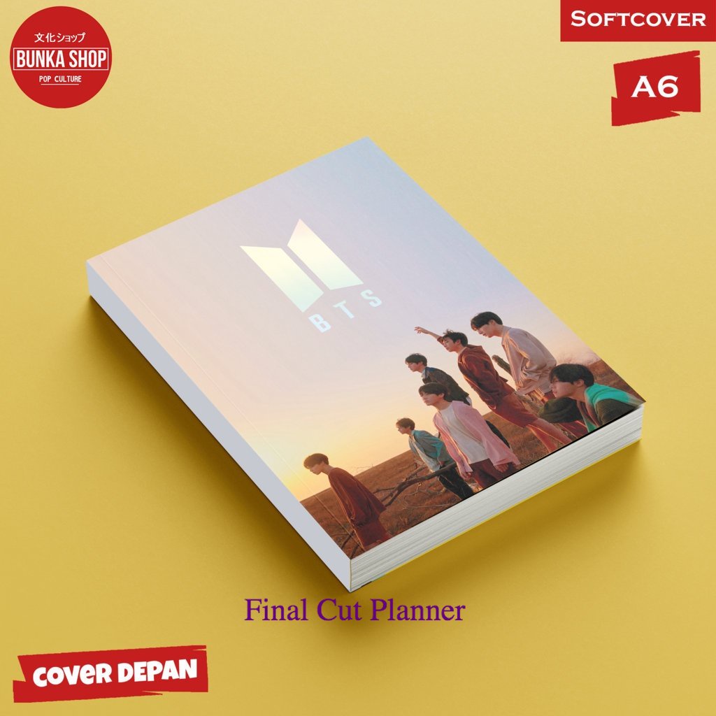 

pocket note KPOP BTS 3 softcover A 6 Buku tulis Catatan Notes Agenda Planner Jurnal