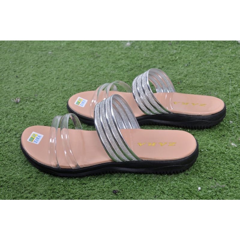 7.7 BIG SALE !! Sandal teplek wanita/sandal andine/sandal ban 2 motif ful party