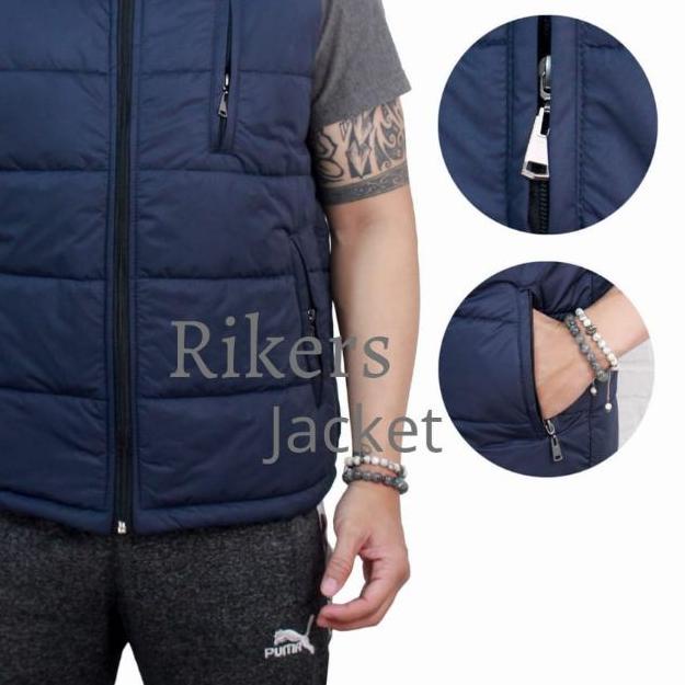 ➼ Rompi Pria / Rompi Motor / Rompi Anti Angin / Rompi Parasut / Rompi Keren / Rompi Parasut Tebal ✩