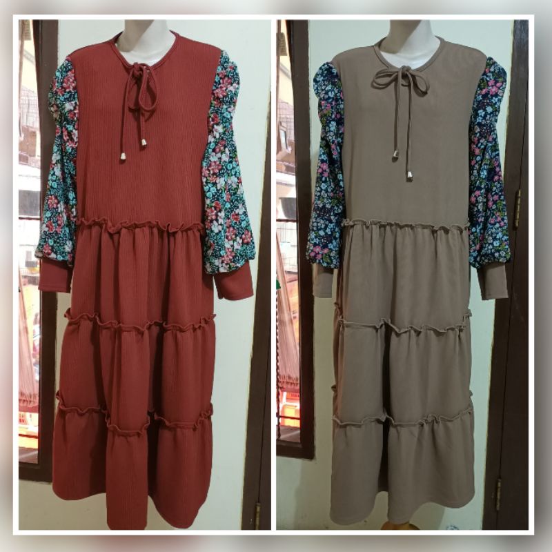 TUNIK ANDIN/ TUNIK KNIT/ TUNIK IMPOR/ LONG TUNIK