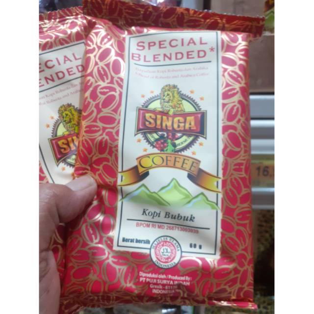 

Singa kopi spesial 60g