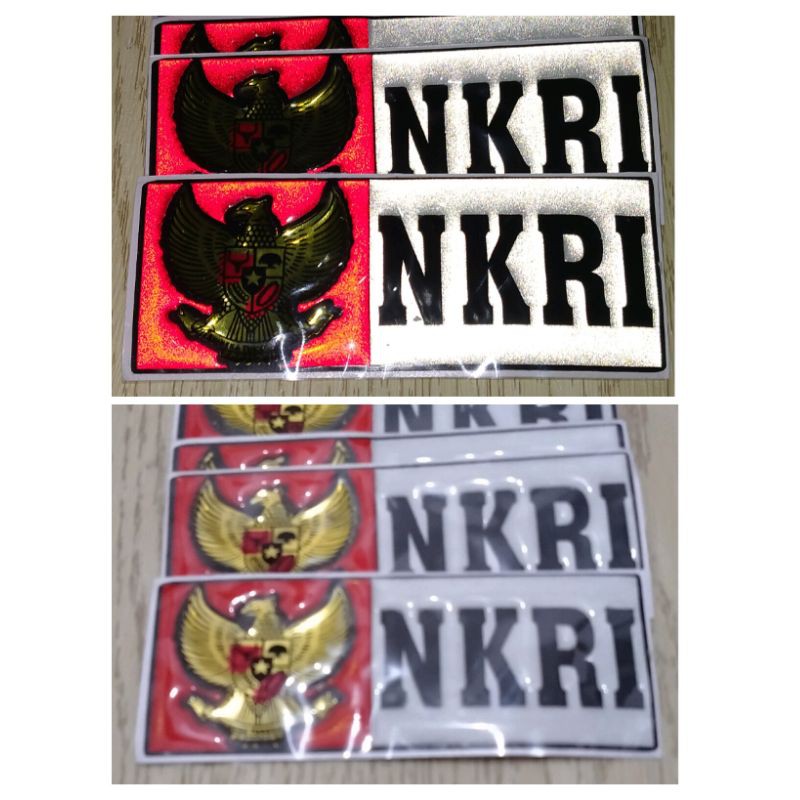 STICKER TIMBUL NKRI COATING