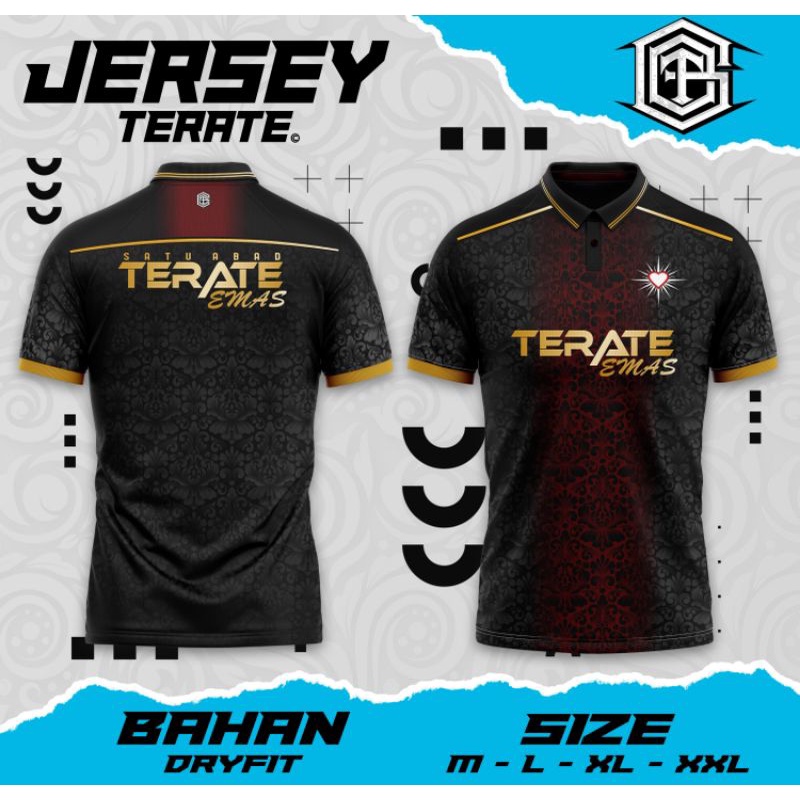 JERSEY KERAH TERATE EMAS