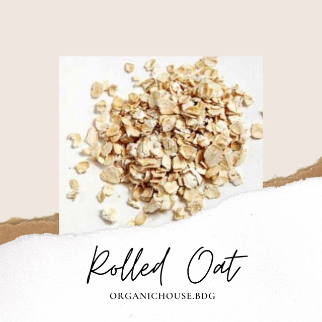 

Rolled oat organic 1kg/ oatmeal / old fashioned oat