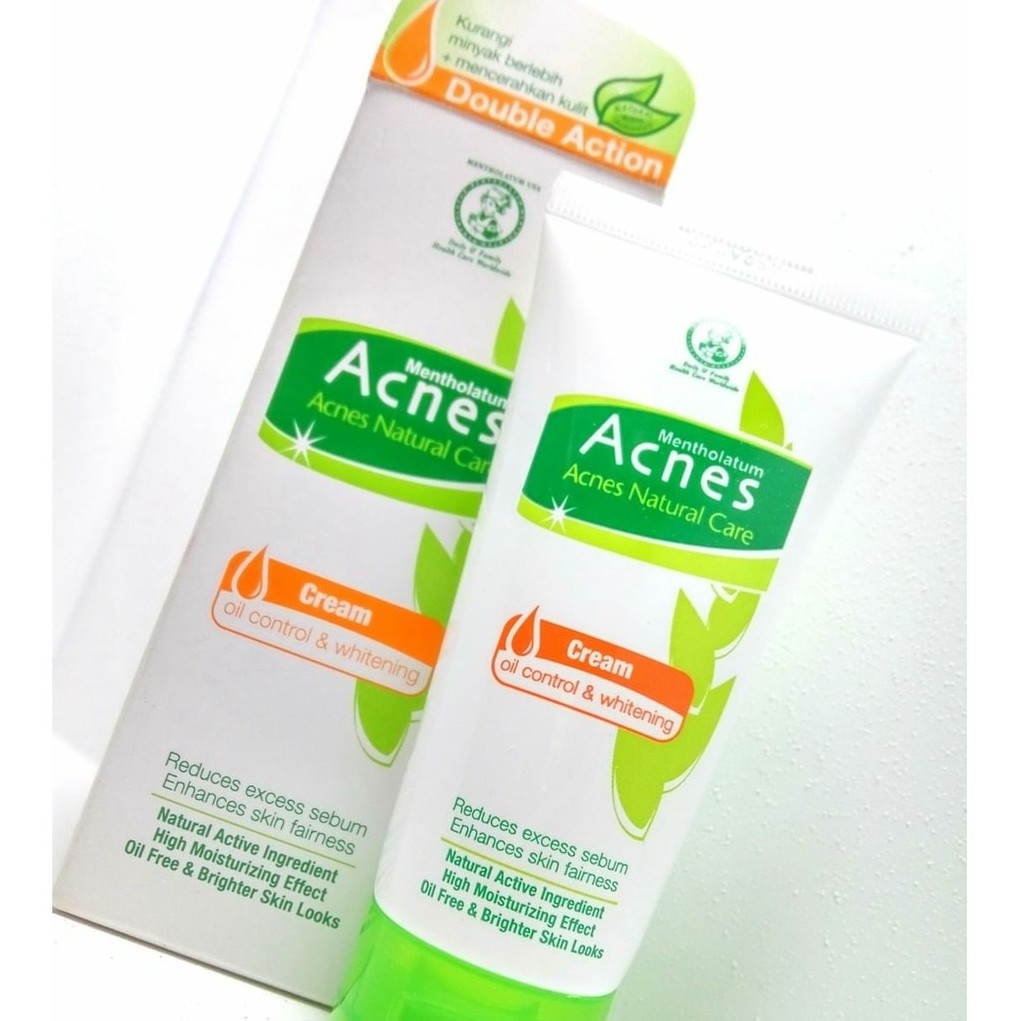 ACNES Cream Oil Control &amp; Whitening 40 gr