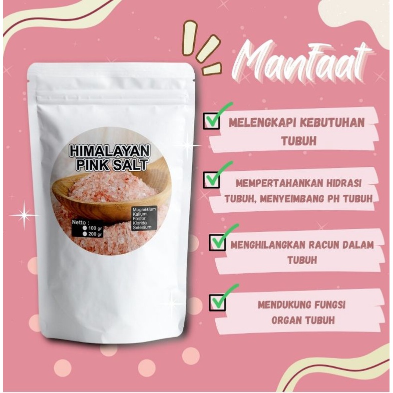 

GARAM HIMALAYA • PINK SALT • PREMIUM QUALITY