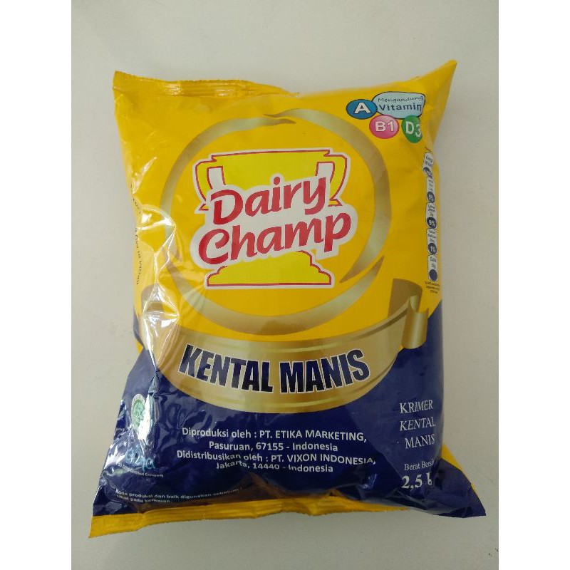 

Dairy champ bag 2,5kg