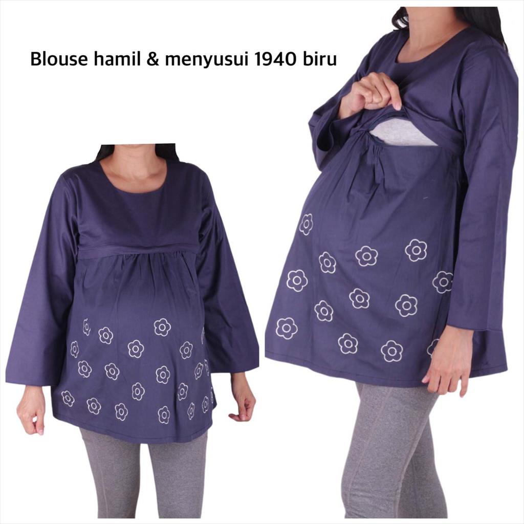 Baju Hamil Blouse Hamil Menyusui B1940