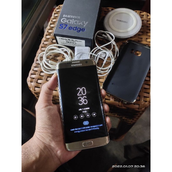 Hp Bekas Samsung  S7 EDGE Dual Sim SEIN Indonesia