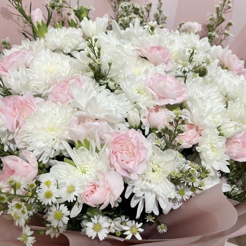 PO H-1 CALISTA BOUQUET / Hand Bouquet / Bunga Lamaran / Bunga Wisuda / Bunga Ulang Tahun / Hand Bouq