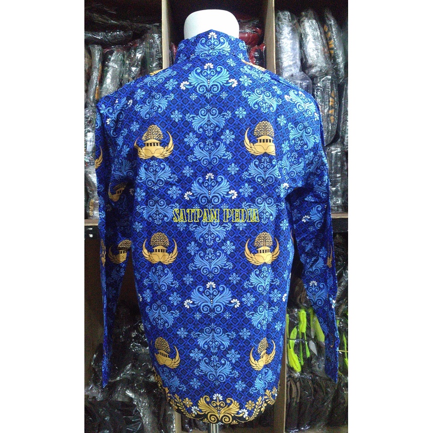 Kemeja Batik Korpri Pria - Kemeja ASN Batik Pria - Kemeja PNS Batik