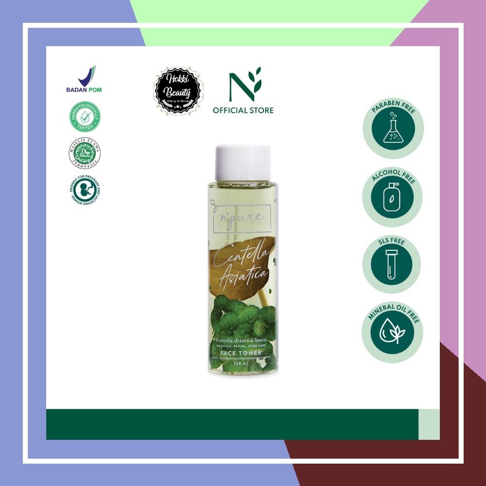 NPURE Centella Asiatica Toner Full 150ml | Travel Size/ mini size 30ml