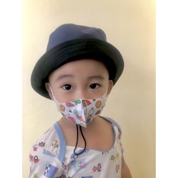 TOPI BUCKET ANAK PENUTUP KEPALA BALITA BUCLET HAT