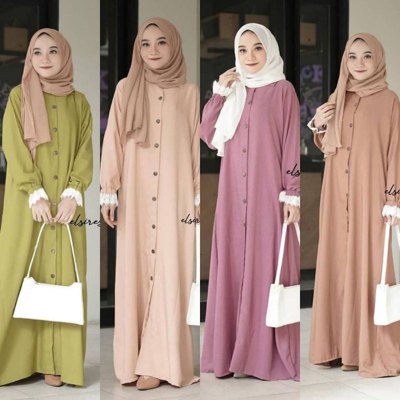 Suplier Gamis Premium Bahan Shakila Shopee Indonesia