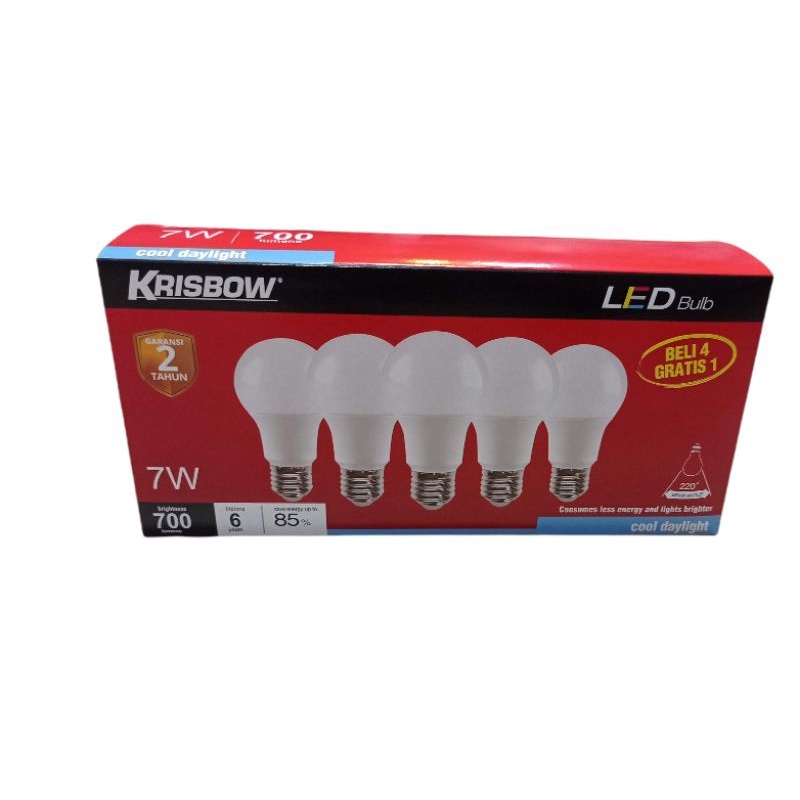 Bohlam LED Set 7 Watt Krisbow