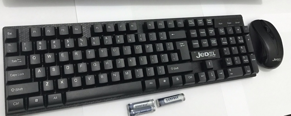 Keybord Mouse Combo Wireless Jedel WS630