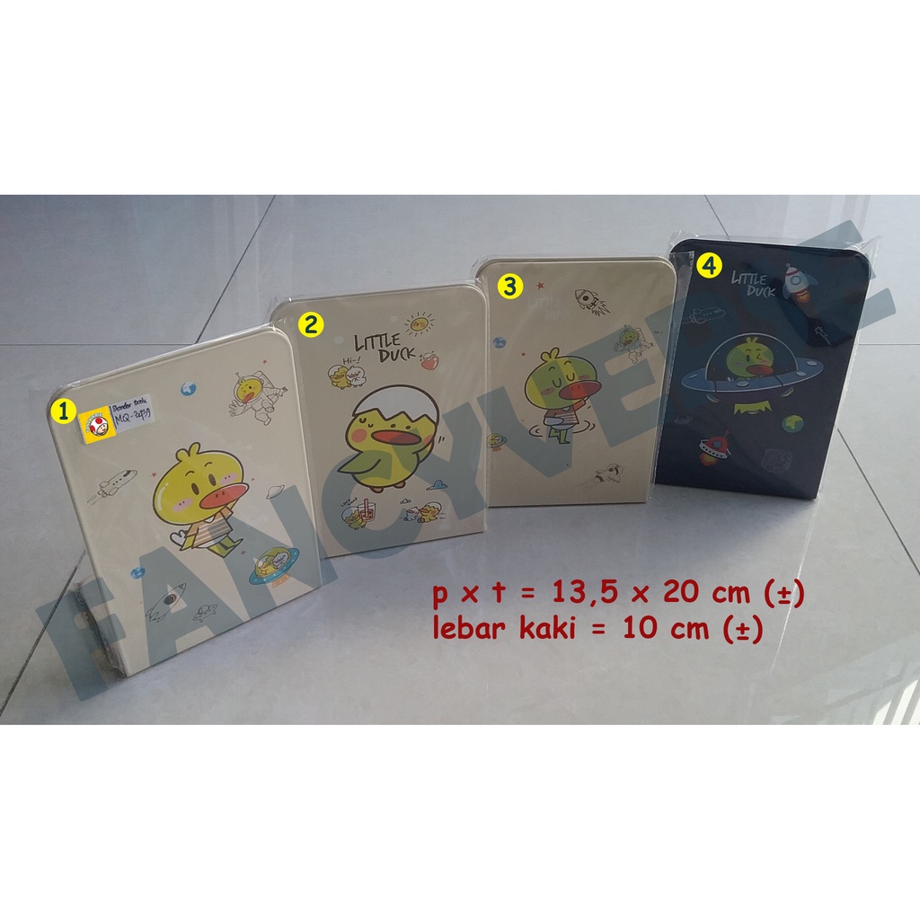 

Book End Duck MQ-3439 / Pembatas Buku Penyangga Buku Penahan Buku
