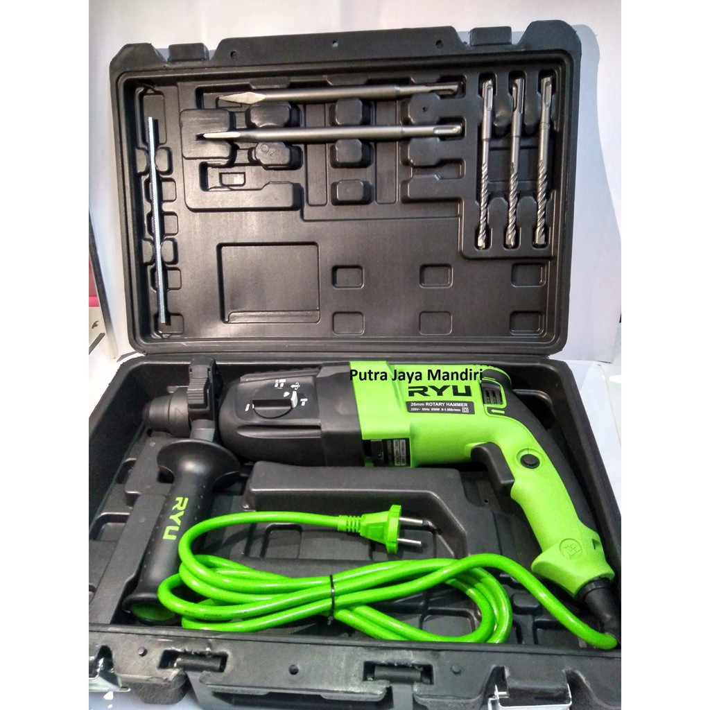 Tekiro Ryu Rotary / Demulution Hammer Drill Mesin Bor Bobok RRH 26 MURAH