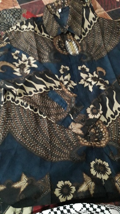 Kemeja Batik Spesial Navy / Batik Pria Lengan Panjang / Baju Batik Pria / Seragam Batik