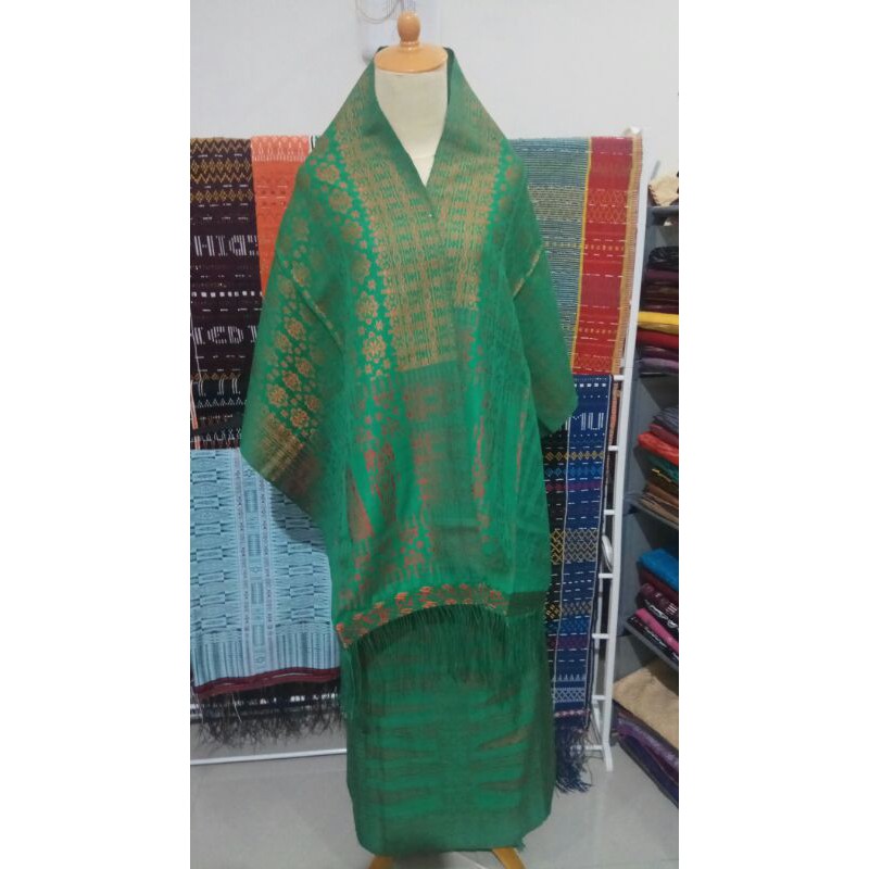 Piala Full Hijau Botol Songket Tarutung