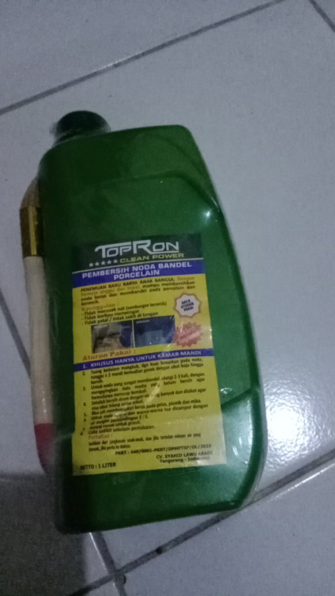 Topron Power Cleaner Pembersih Keramik