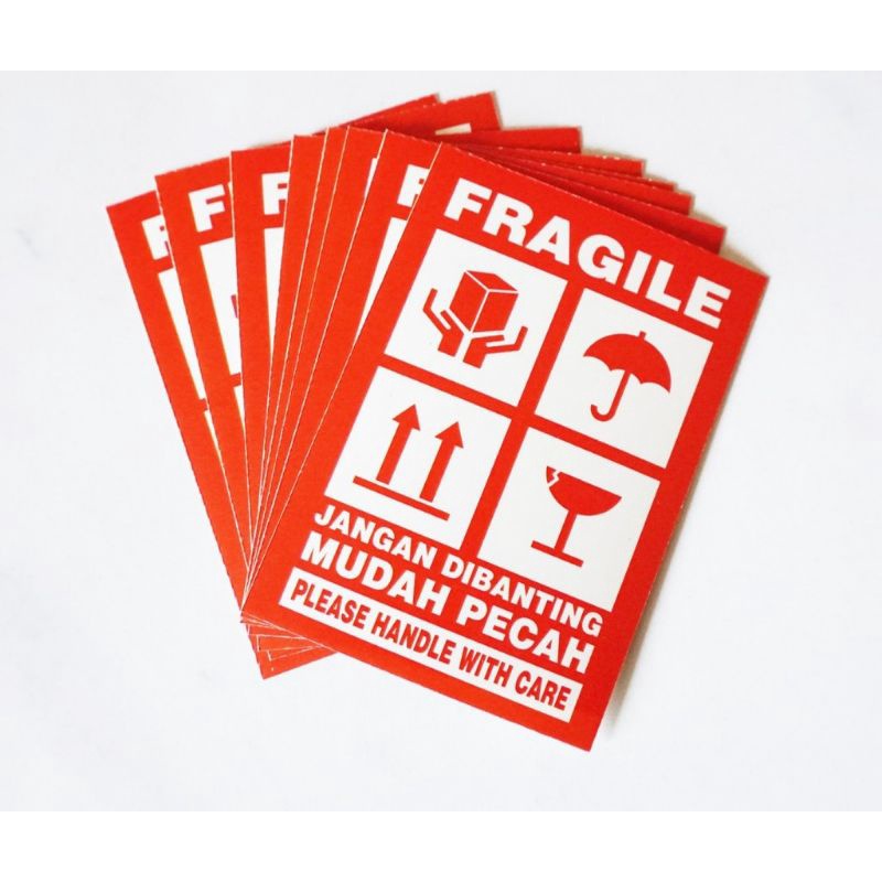 

Tambahan Stiker Fragile Untuk Paket