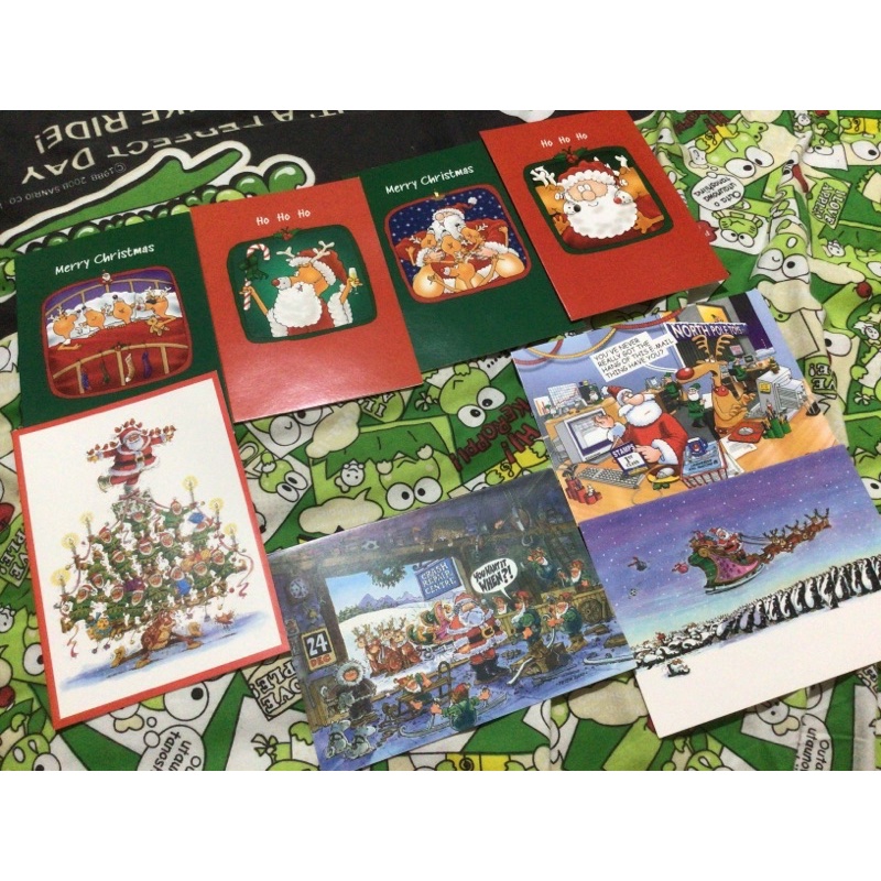 

KARTU NATAL TAHUN BARU MADE IN AUSTRALIA CHRISTMAS CARD NEW YEAR SEASON'S GREETINGS ORIGINAL