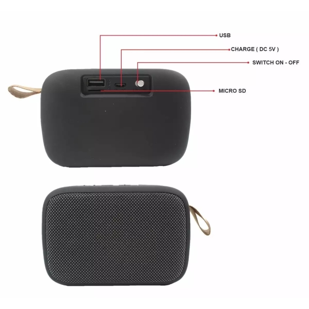 Speaker Bluetooth G2 wireless portable Charge Mini Extra Mega Bass / Speaker Musik Radio FM Music Box