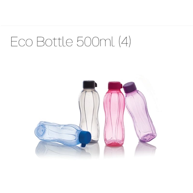 Botol minum tupperware 500 Ml / eco bottle 500 ml tupperware