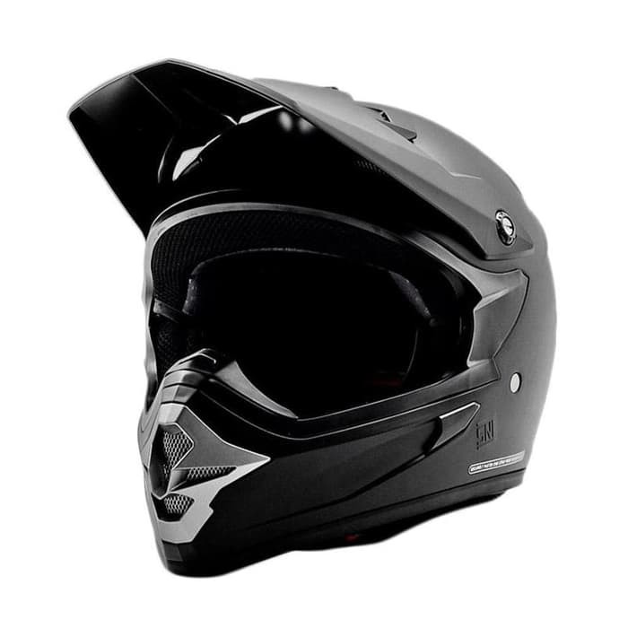 Helm Motor Cross Cargloss MXC Black Doff