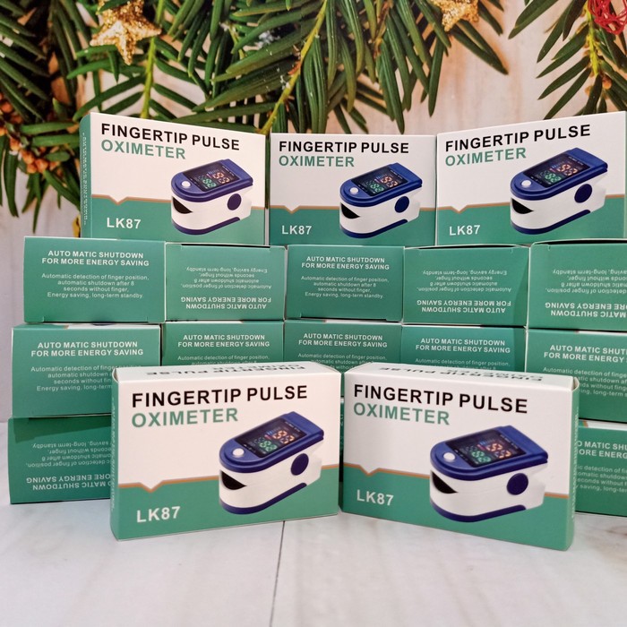 LK87 FINGERTIP PULSE OXIMETER Sp02 LCD FULL COLOUR