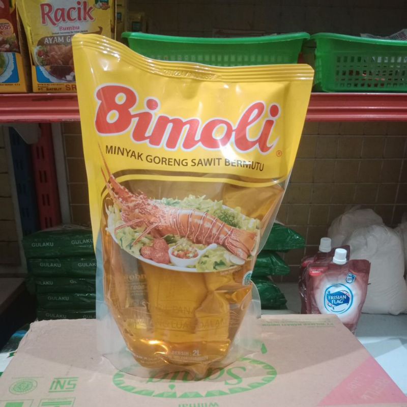 

Minyak Goreng merk Bimoli 2 Liter