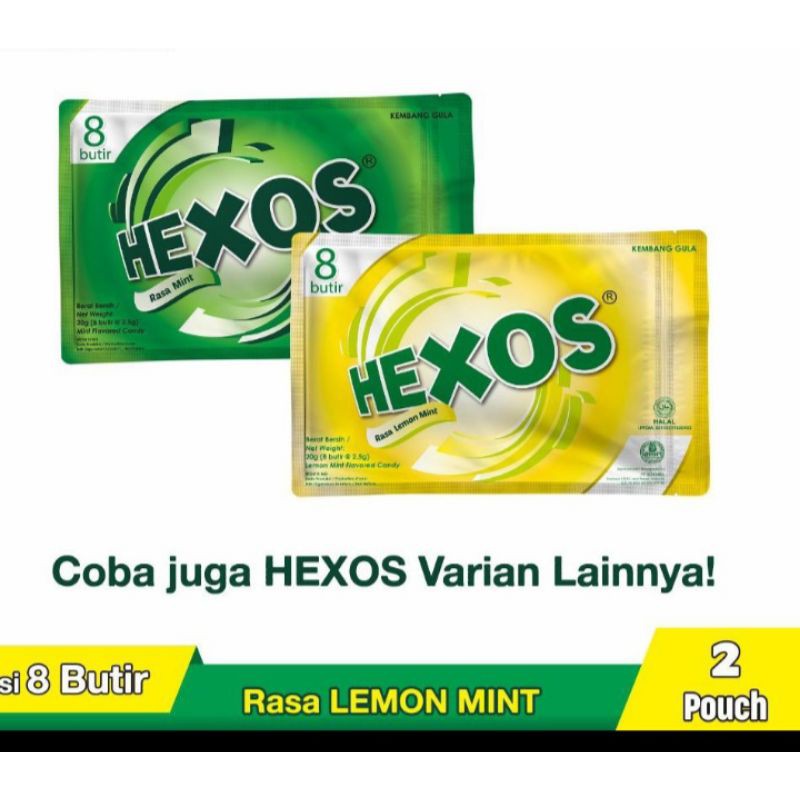 

HEXOS MINT ISI 8 BUTIR