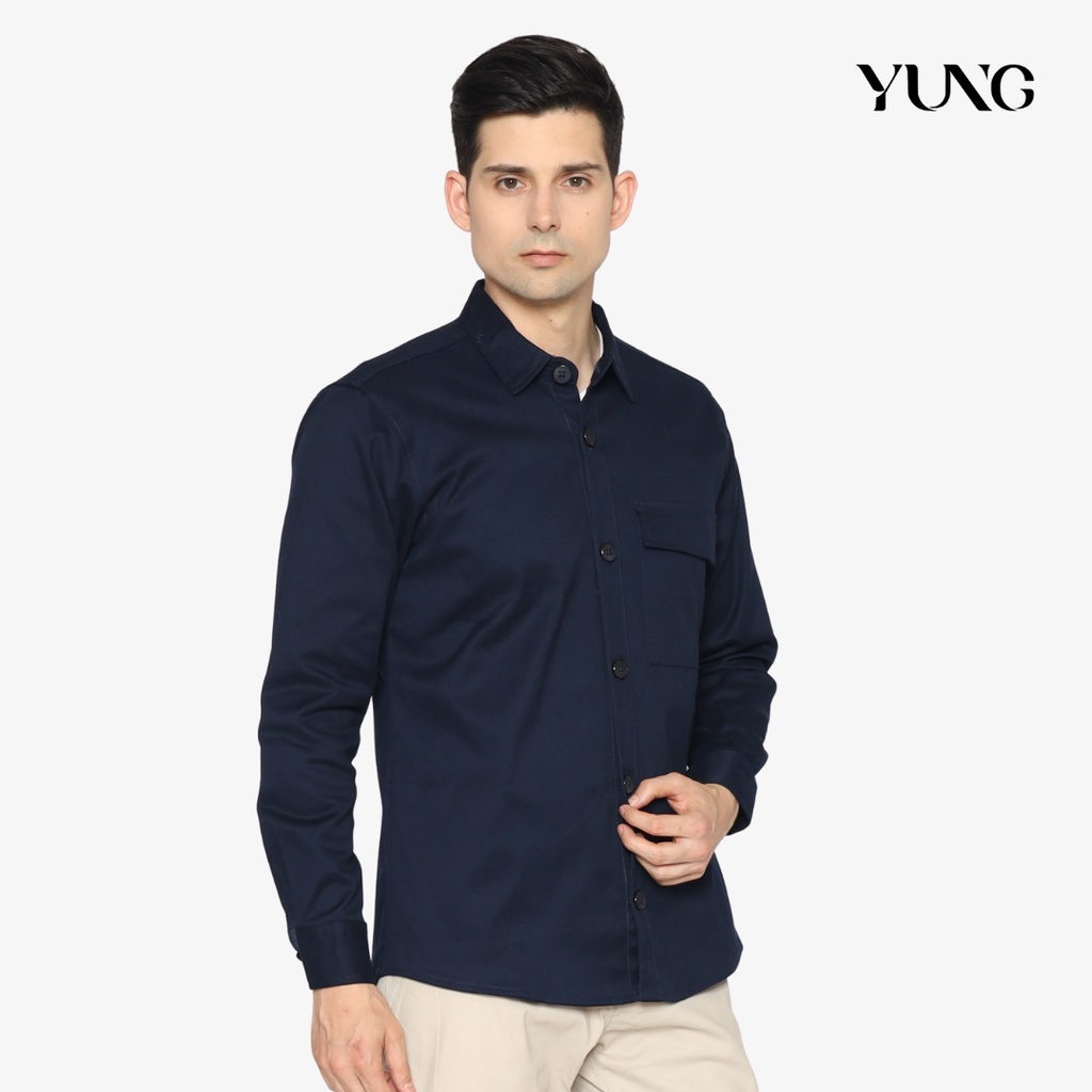 Kemeja Canvas Overshirt YUNG
